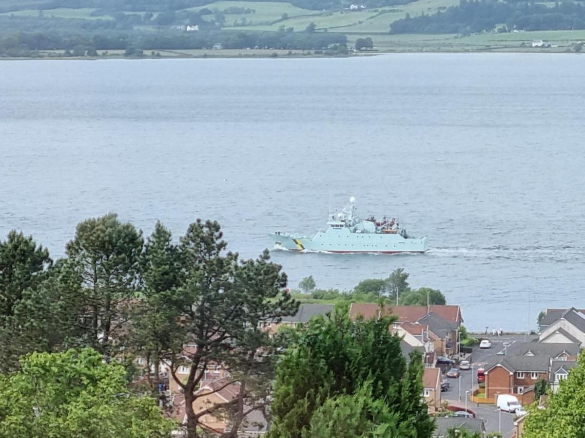 Beautiful Sea View 2 Bed Home Port Glasgow Kültér fotó